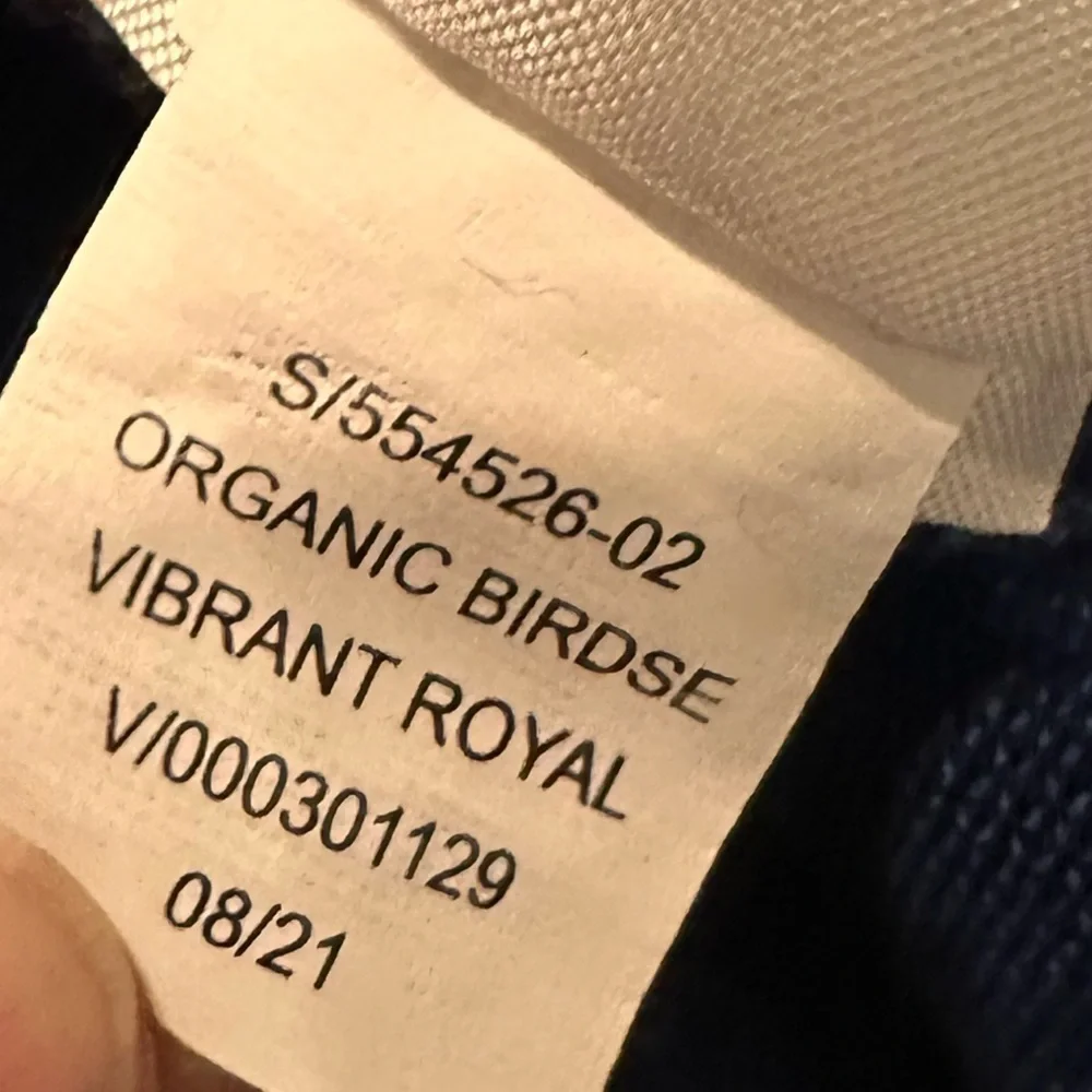 Banana Republic Polo Shirt Organic Cotton Pique Golf Short Sleeved L Royal Blue